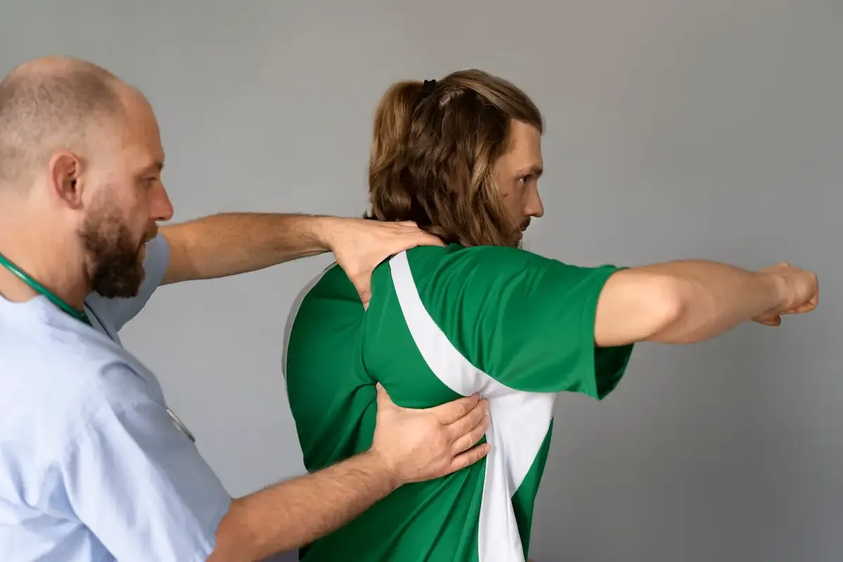 Recuperação de cirurgia para luxação no ombro
