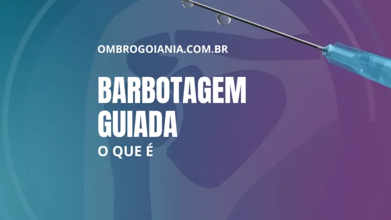 Barbotagem guiada por ultrassom